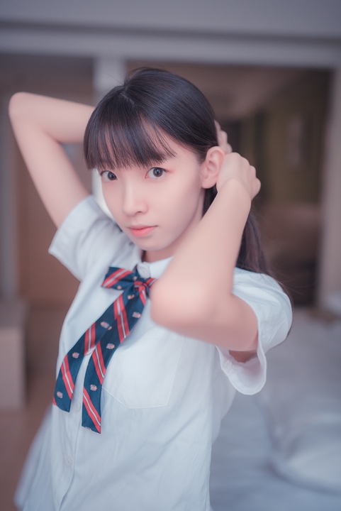 风之领域 NO.004 邻家白丝清新女孩.JPG